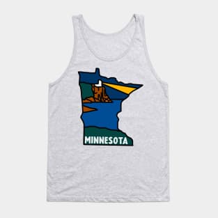 Minnesota North Shore Decal Tank Top